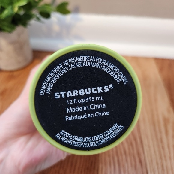 Starbucks 2016 Dimpled Neon Ceramic To Go Mug - Picture 5 of 8